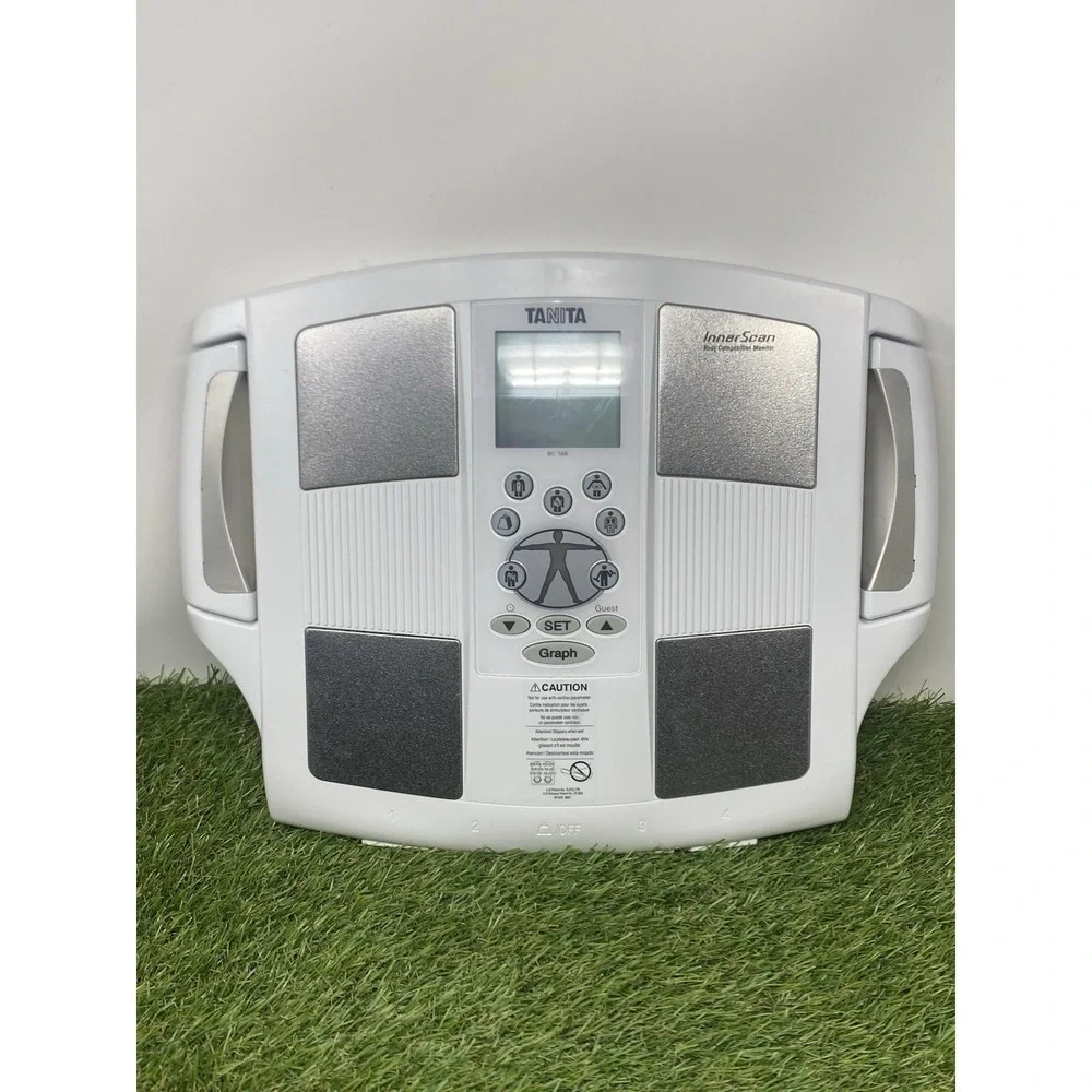 Tanita BC-568 InnerScan White Silver Body Composition Monitor Scale Japan
